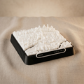 Leeds City Square 3D printed city map · 9×9cm relief model · 53.797° N · 1.546° W