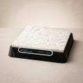 Sheffield Ecclesall Road and Botanical Gardens 3D printed city map · 9×9cm relief model · 53.373° N · 1.492° W